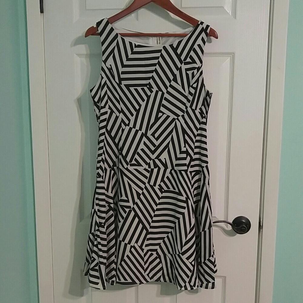 Drop waist crepe dress - NWT